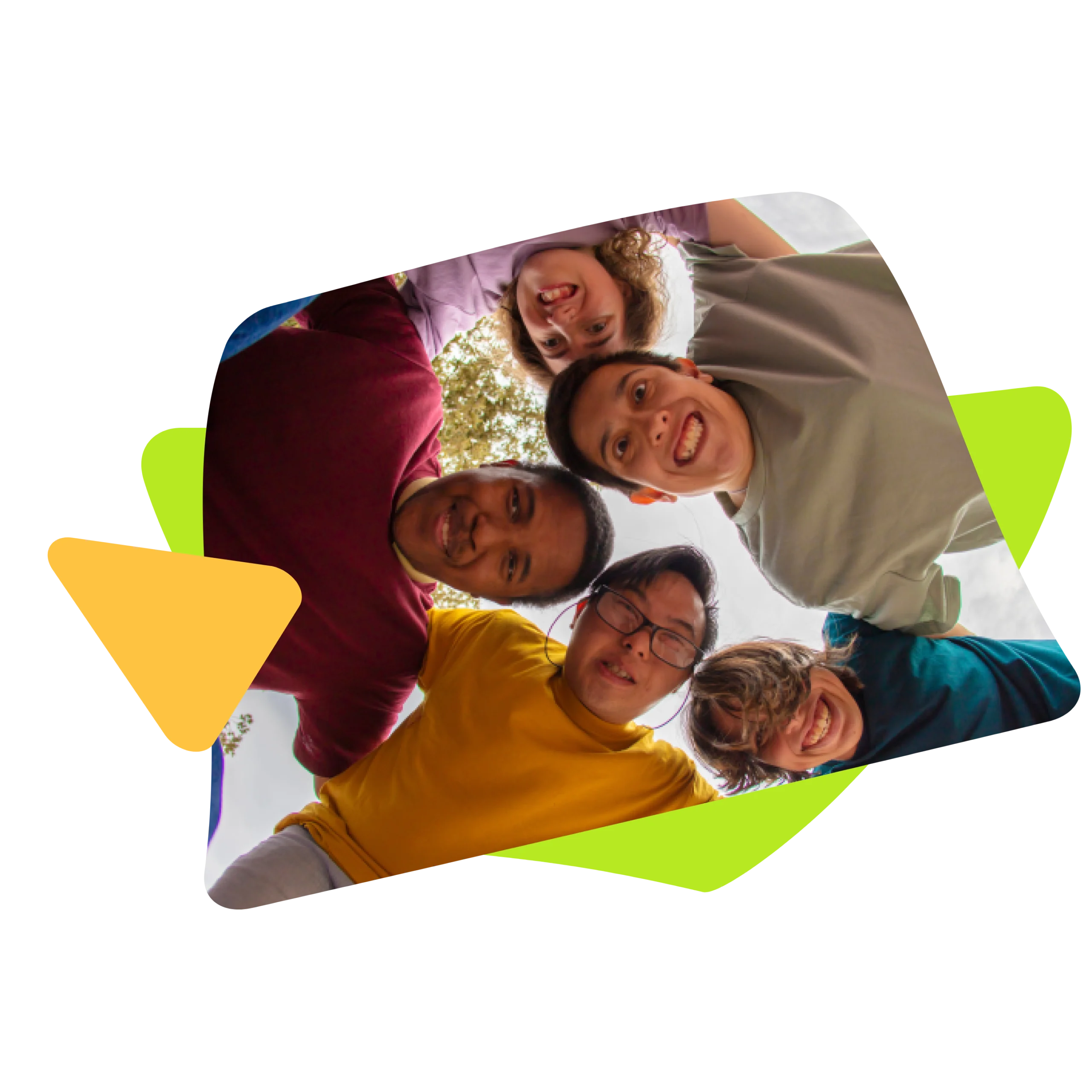 group of disaled kids